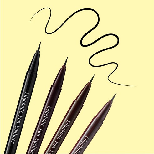 번짐 걱정 없이 하루 종일 엣지있는 눈매, 나어릴때 워터프루프 엣지홀릭 펜 아이라이너