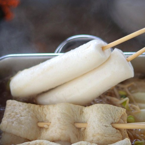 부산 물떡꼬치 가래떡꼬치 1+1: 풍미가 가득한 간식 물떡