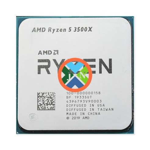 CPU AMD 라이젠 5 3500X 프로세서 3.6 GHz 6 코어 스레드 7NM 65W L3 32M 100000000158 소켓 AM4 7800x3d Best Top5