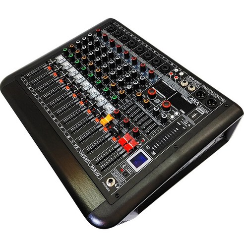 전문가용 파워드믹서 앰프내장 믹서앰프 일체형 USB 블루투스 APM-800BT STM-HL