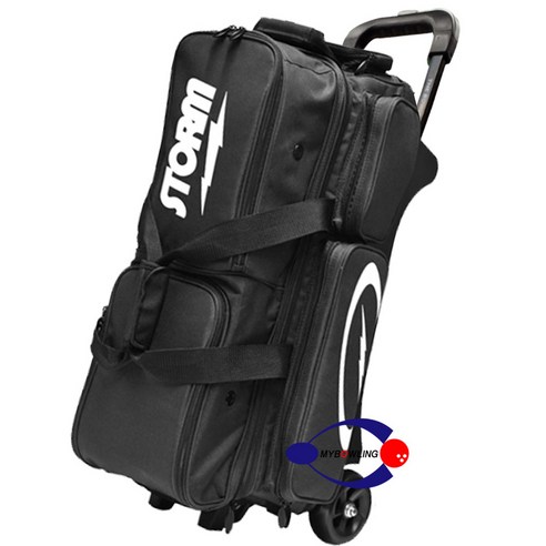 볼링 필수품 보관 및 운송을 위한 내구성 있고 기능적인 3볼롤러백