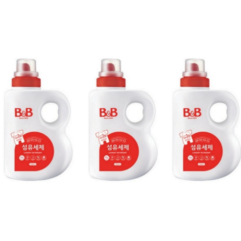 비앤비 섬유 유아 세제 베이비파우더향, 4500ml, 1개