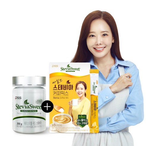 [OKㅣ강추] 스테비아 스위트 용기 200g+마일드 스테비아 커피믹스 30T [OKNOWㅣ추천상품]