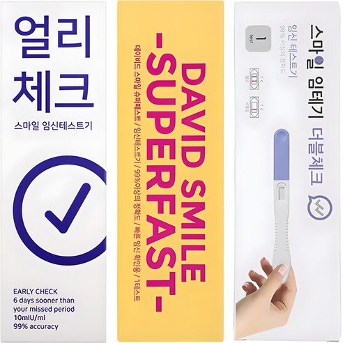 스마일랩 임신테스트기 3종세트, 3개입, 1세트