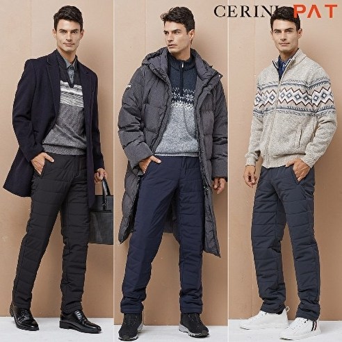 추천제품 CERINI by PAT 23FW 4중 보온 기모 패딩 팬츠 3종 소개 추천제품 CERINI by PAT 23FW 4중 보온 기모 패딩 팬츠 3종 소개
