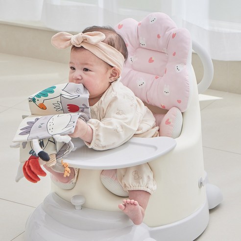 사랑스러운 아기를 위한 포근한 선물, 범보의자 쿠션 2종 세트: 행복 육아의 필수템 범보의자라이너