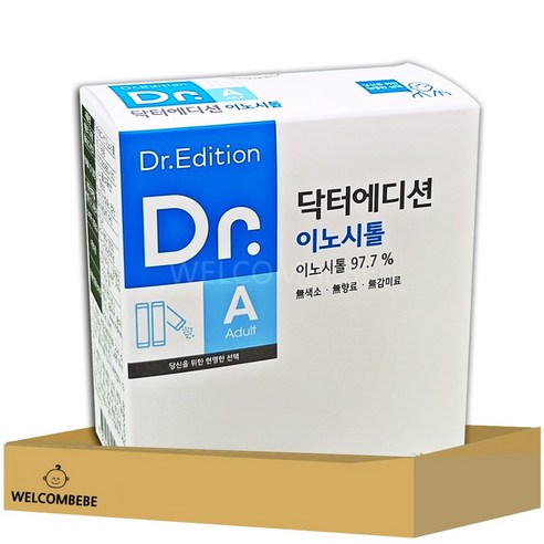 [웰꼼베베] 닥터에디션 에디션 이노시톨 더블 알뜰팩 (2개월분), 122.7g, 1개