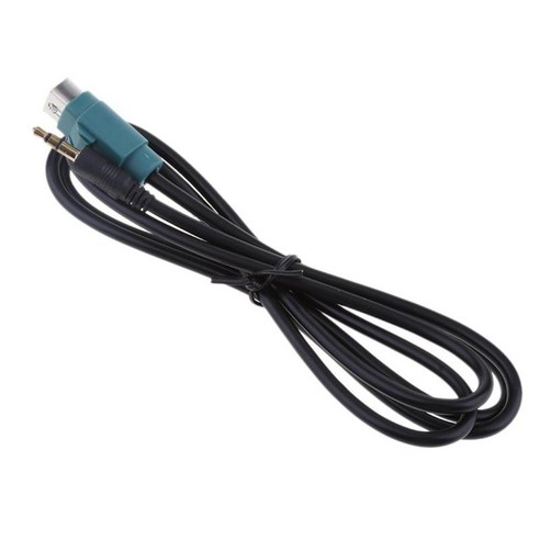 KEC-236B MP3 휴대전화용 AUX 어댑터 케이블 어댑터 케이블, 설명, 블랙, 설명