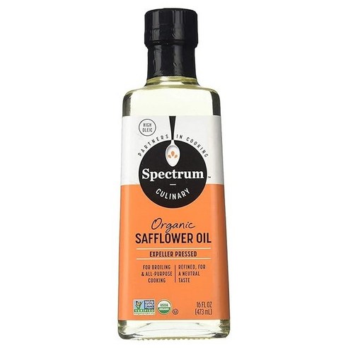 스펙트럼내츄럴스 사플라워 오일 익스펠러 프레스드, 473ml, 1개