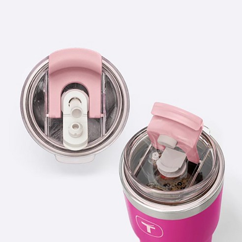 넉넉한 용량과 사랑스러운 핑크, 타파웨어 빅T 텀블러로 촉촉한 하루를!