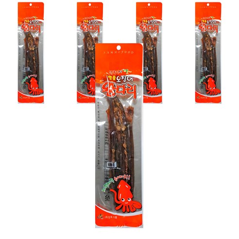 삼호식품 명품 오징어왕다리, 45g, 5개