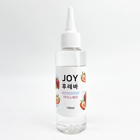 조이라이프 조이후레바 100ml 식품첨가물 슬라임향료 슬라임향 재료 향료 액상, 아이스베리 100ml