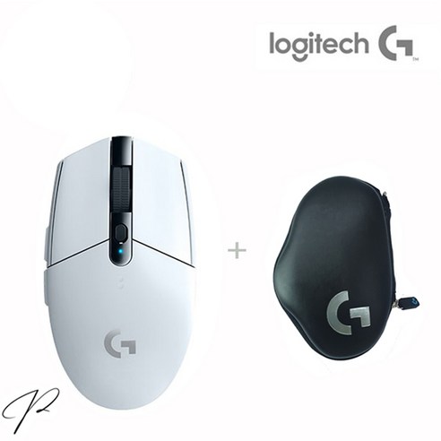 로지텍코리아 (정품) G304 LIGHTSPEED WIRELESS 무선 게이밍 마우스, 블랙+블랙파우치