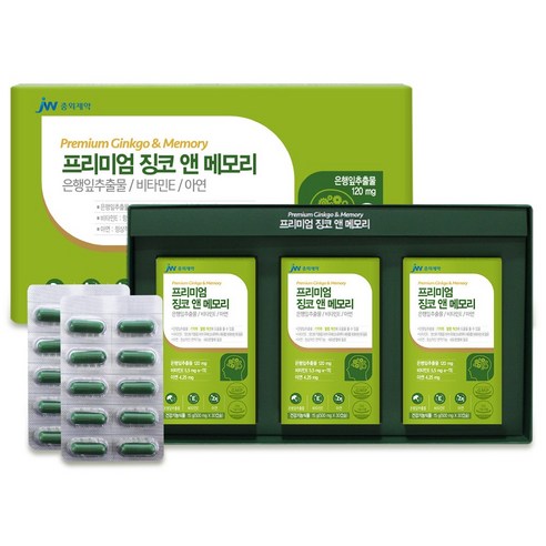 JW중외제약 프리미엄 징코 앤 메모리