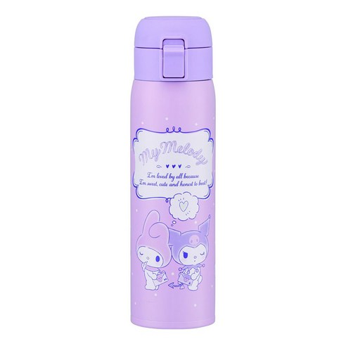 스케이터 스테인리스 원터치 보틀, 1개, 마이멜로디, 480ml