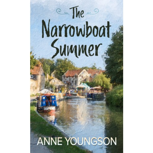 (영문도서) The Narrowboat Summer Library Binding, Thorndike Press Large Print, English, 9781432888053