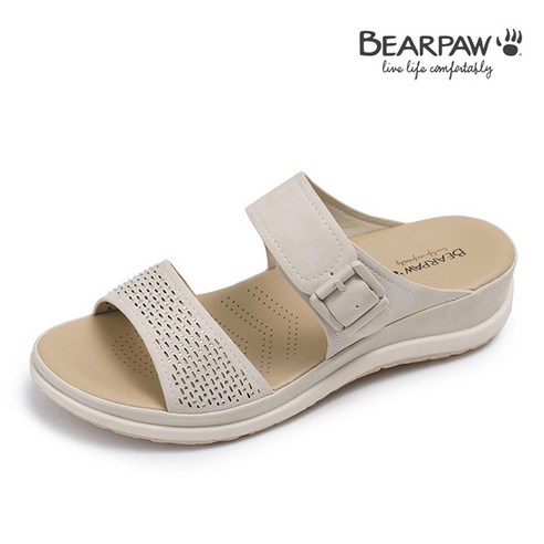 베어파우(BEARPAW) CELESTE 쿠션 슬리퍼 K2778091QB-W