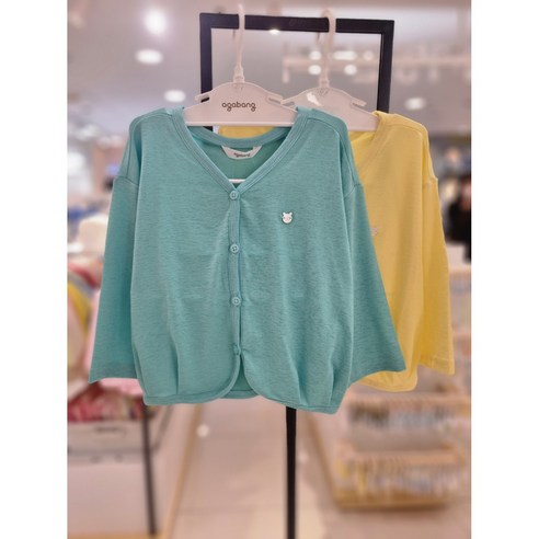 아가방 [동아쇼핑점]50%이월할인 @간절기 여름가디건 @ 신생아 여자남자아기 외출복위에 입기좋은 #차가운에어컨아래~ 따가운 햇볕을피해서# 통풍잘되고 스판감좋은 베리박시가디건