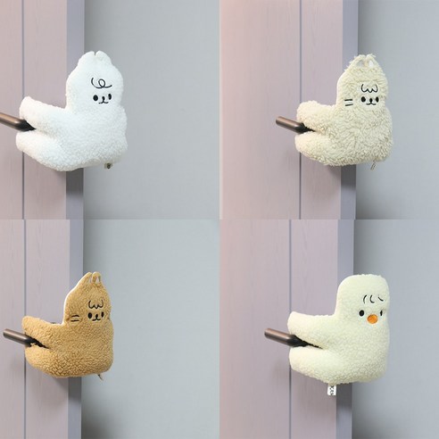 일상의정의 문닫힘방지 인형 문쾅방지 도어스토퍼 손끼임 방지 도어 쿠션, 02 문닫힘방지 스토퍼, 파스텔 핑크, 1개