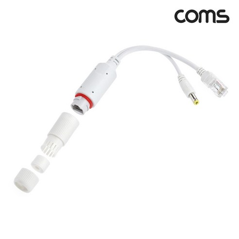 (COMS) POE 패시브 리피터(RJ45/DC전원 5.5 2.1), 1