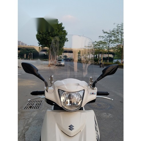 바람을 가르는 자유, 혼다 비전 & 어드레스 맞춤 윈드실드