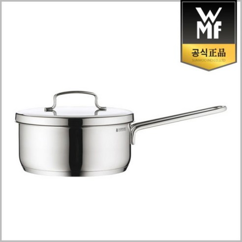 독일 WMF 편수냄비 이유식 라면냄비 스테인레스 16cm (뚜껑포함), 단일사이즈