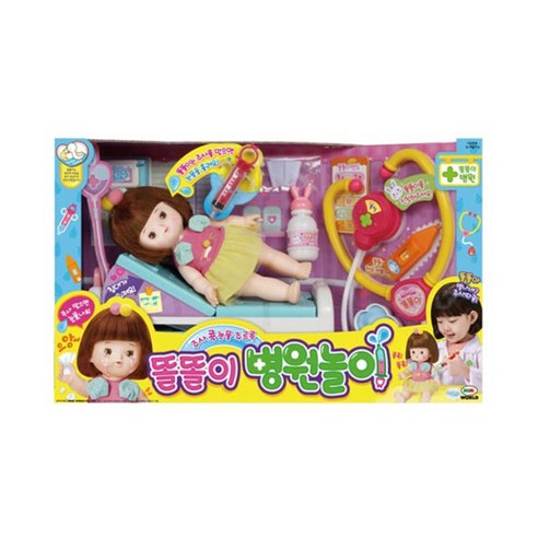 [미미] 주사 콕! 눈물 주르륵 똘똘이 병원놀이, 단품, 1개