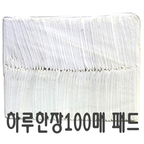 고슴도치 위생 패드 100p, 10g, 1개