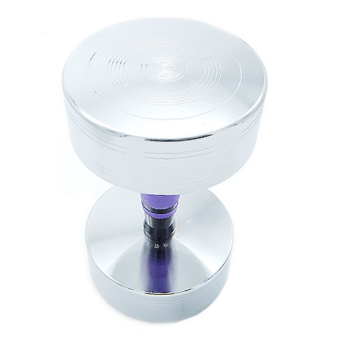 강력하고 내구성 있는 선택: 파워헬스 3중 크롬도금 아령 C 아령10kg