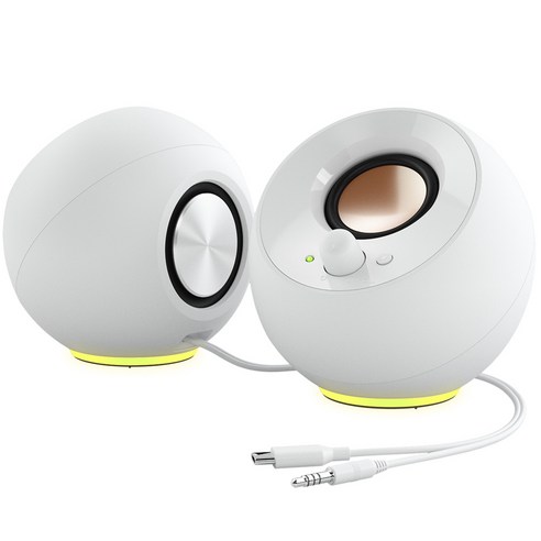 조약돌 감성을 담은, HIT Creative PEBBLE SE 화이트 에디션으로 당신의 공간을 특별하게