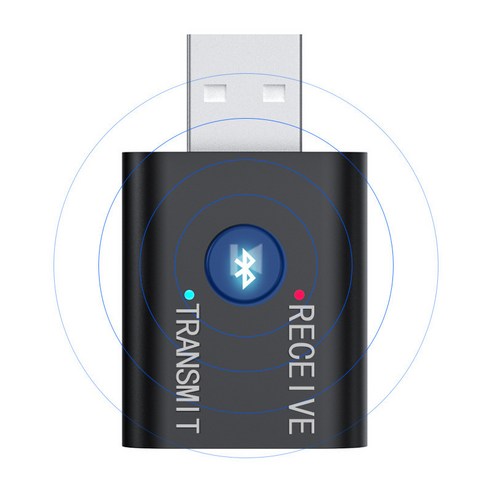 Sunlink USB 블루투스 5.0 오디오 수신기 송신기 AUX RCA 3.5MM 3.5 잭 음악 스테레오 무선 어댑터 자동차 TV PC 스피커에 대 한 동, As shown, As shown