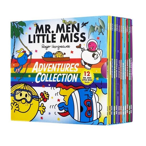 리틀미스 추천상품 국내 Mr Men Little Miss Adventures 12권세트 리틀미스 미스터맨 소개
