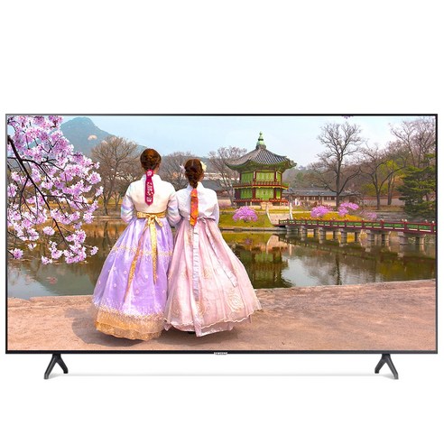 다양한 공간에 최적화되어 있는 삼성전자 50인치 TV UHD 4K Crystal