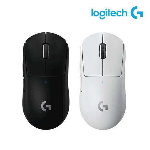 Logitech 로지텍 G프로X 수퍼라이트 2종 택1/ G PRO X SUPERLIGHT Game Mouse 무선마우스, 화이트