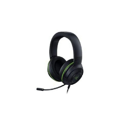 Razer Kraken X 초경량 게이밍 헤드셋 7.1 서라운드 사운드, Black/Green