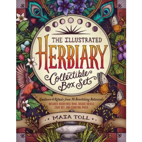 (영문도서) The Illustrated Herbiary Collectible Box Set: Guidance and Rituals from 36 Bewitching Botanic... Hardcover, Storey Publishing, English, 9781635862461