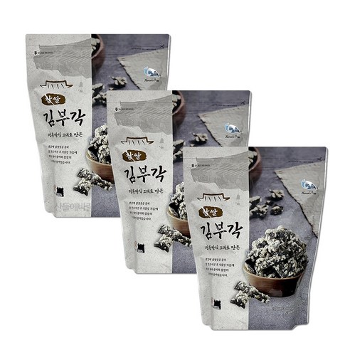 진짜 맛있는 코스트코 찹쌀 김부각 250g, 3개 이천김부각 Best Top5