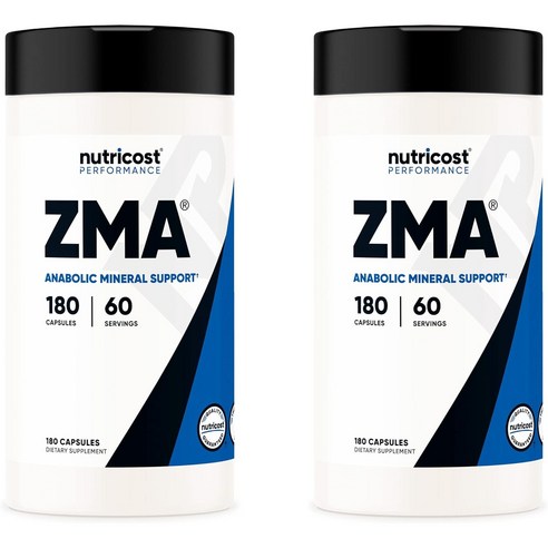 뉴트리코스트 ZMA 캡슐, 180정, 2개
