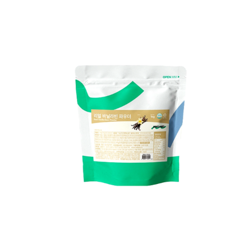 민트라벨 리얼 바닐라빈 파우더, 6개, 1kg, 1개입