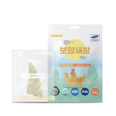 더보양 보양새참 강아지 수제간식, 1팩 : 20g x 5팩