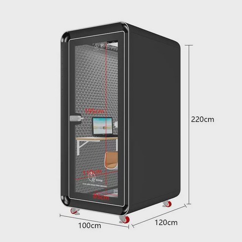 하남방음방 가정용전화부스 탈부착식 이동녹음실 방음 생방송 방음실 노래방 정경, 투명하다. 가정용방음부스 Best Top5