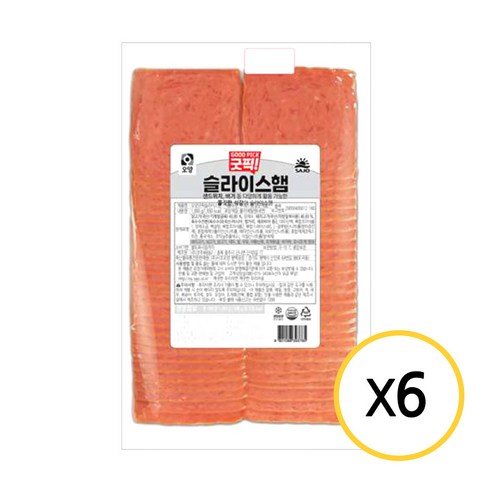 사조오양 굿픽 슬라이스햄 1kg 불고기구이햄