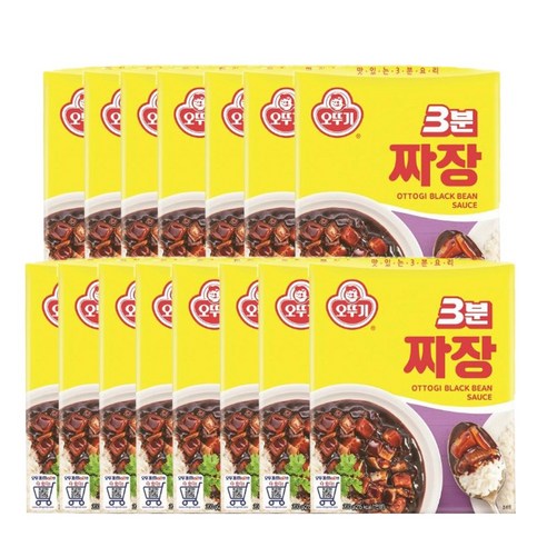 <올따옴> 오뚜기 3분짜장 200g x 15입, 15개