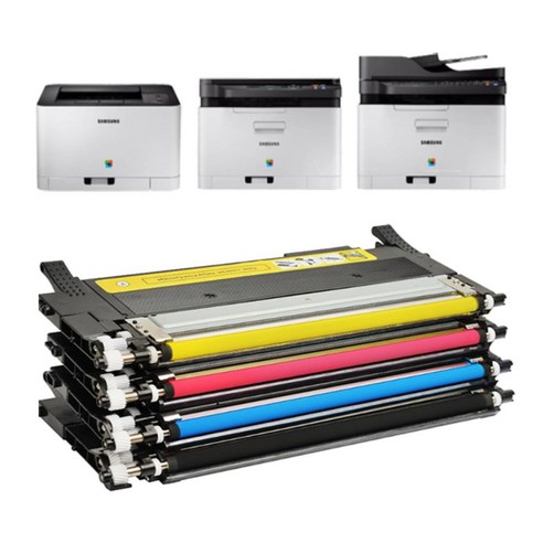 삼성 프린터 토너 CLT-K404S SL-C433, 1개입, 파랑색 1000매