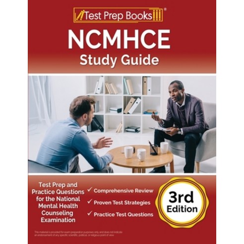 (영문도서) NCMHCE Study Guide: Test Prep and Practice Questions for the National Clinical Mental Health ... Paperback, Test Prep Books, English, 9781637750209