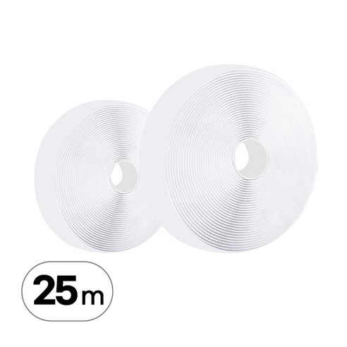 대용량 벨크로 테이프 2개입 세트로 손쉬운 정리 해결하기