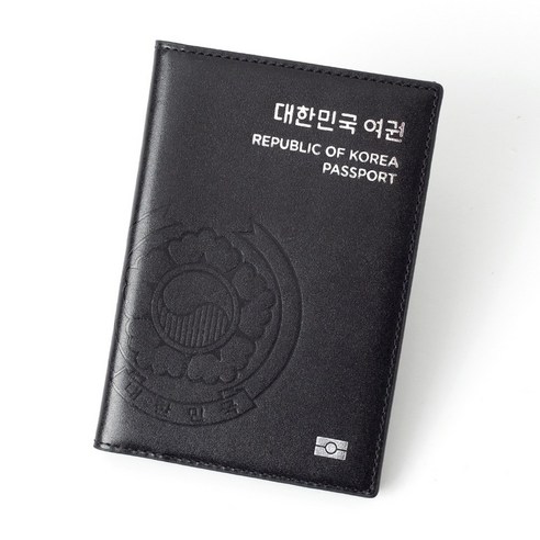   Blanc Fleur Leather Anti-Skimming Korea Passport Case