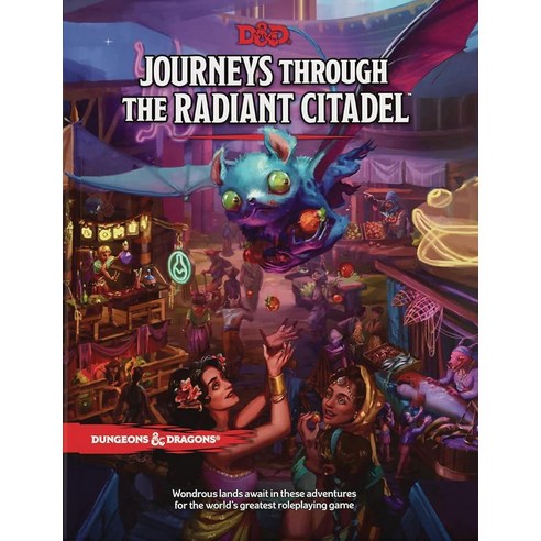 Journeys Through The S+ Radiant Citadel (Dungeons Dragons Adventure Book), Physical Book