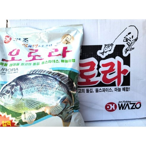 와조 오로라 1박스 벵에돔 파우더 집어제 바다낚시 - 떡밥/집어제 | 쿠팡