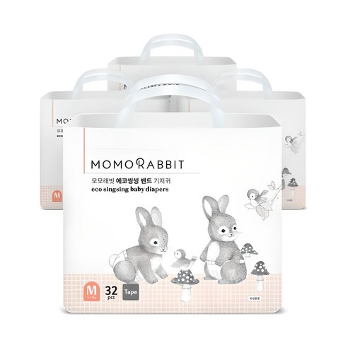 밤새도록 뽀송한 아침, 우리 아기 숙면 비법 공개! 모모래빗기저귀